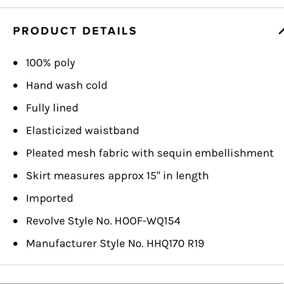 Sequin ruffle embellished mini skirt revolve - Picture 8 of 8